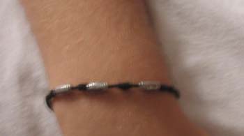 bracciale cordino cerato